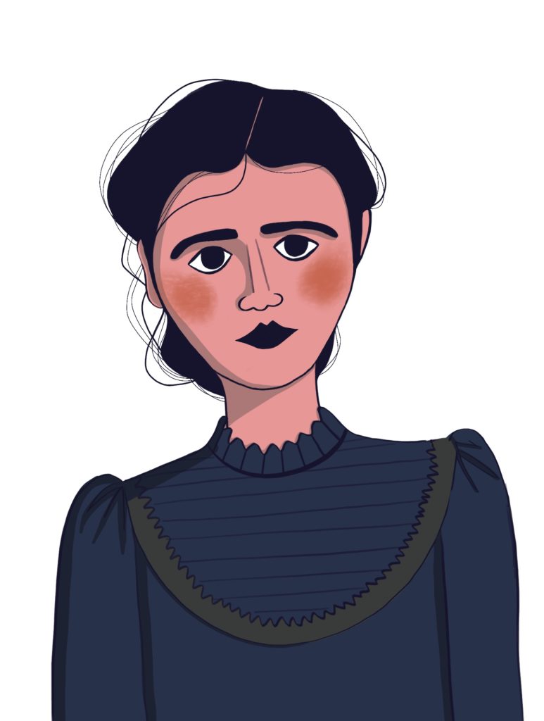 portrait de Marie Curie